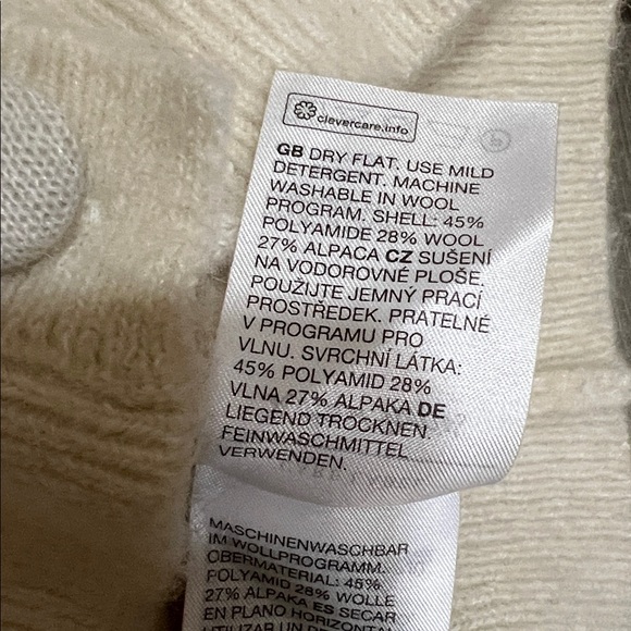 & Other Stories cardigan with embroidered flowers - Picture 5 of 5